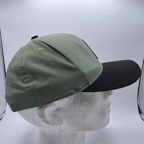 Travis Mathew Tree Canopy Mens Green Black Golf Hat Adjustable Snapback Casual - Picture 4 of 9